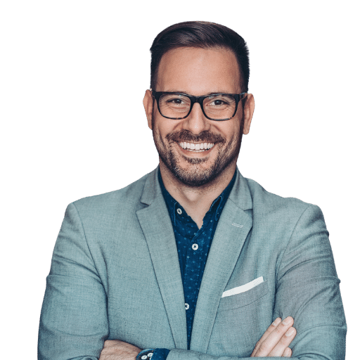Un chef d’entreprise souriant