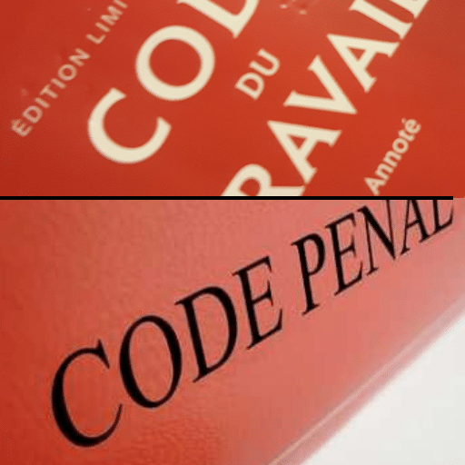Code du travail et code pénal