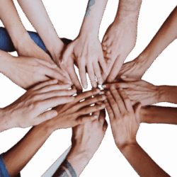 Ensemble, des personnes travaillent en équipe