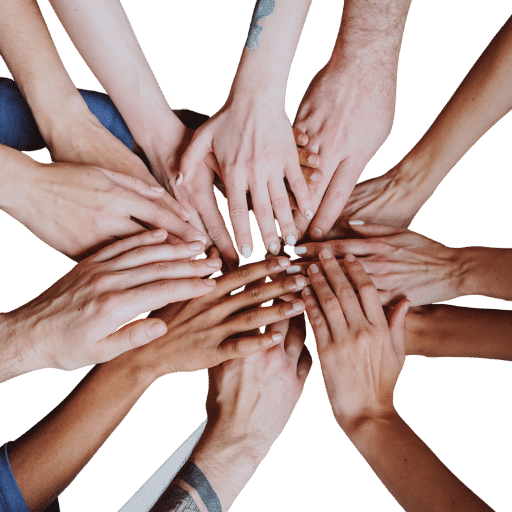 Ensemble, des personnes travaillent en équipe