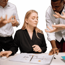 Harcèlement moral, plusieurs hommes s’énervent autour d’une femme